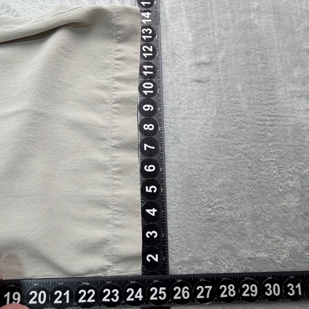 Eileen Fisher Culottes Pants Womens 3X 48X24 Gray Silk Wrap Front Wide Leg Crop - Picture 4 of 8